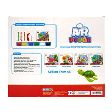Load image into Gallery viewer, The back of the Air Dough Ocean World Packaging with written directions
